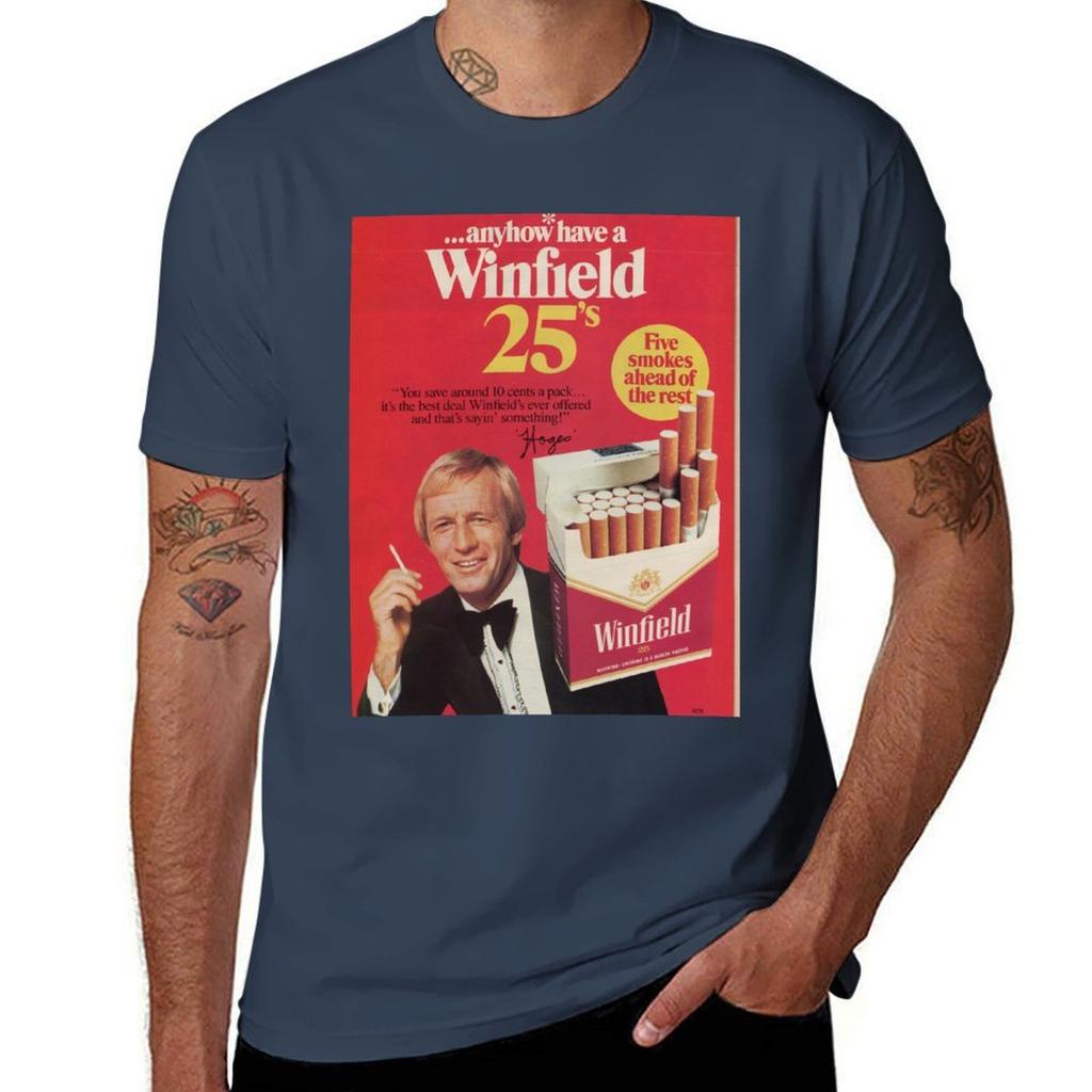 Vintage Cigarette Ad TShirt Large Size Soft Cotton TShirt