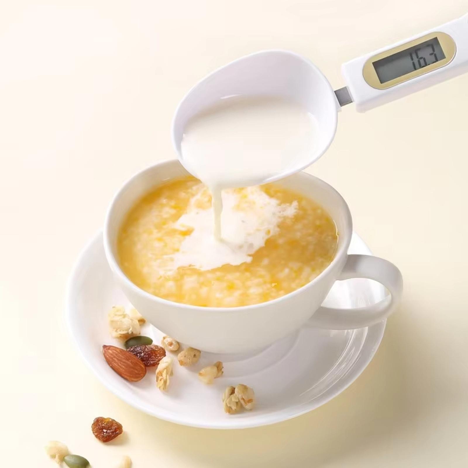 

Digital Measuring Spoon Scale Precision Gram Scale Household Kitchen Baking Weight Scale one size білий