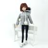 Gray Coat Sweatshirt For Barbie Doll Clothes For Barbie Doll Outfits 1/6 Dolls Accessories Kids Toy For Children Collection