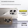 DIVI Airbag Anti-Drop Transparent Silicone Phone Case for iPhone