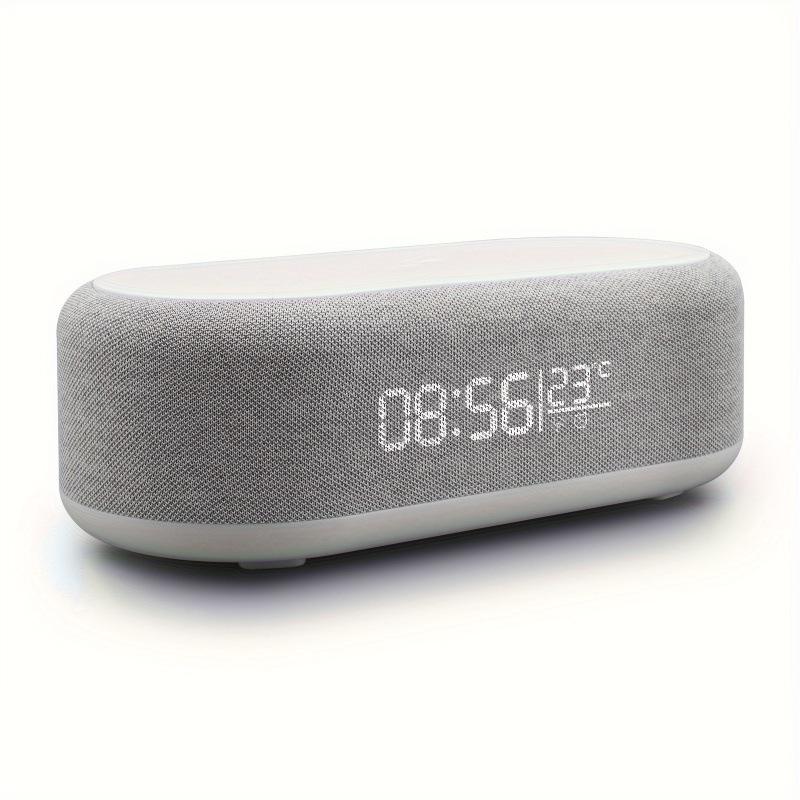 

H3342026 Wireless Charger Alarm Clock with LED Light & Thermometer белый
