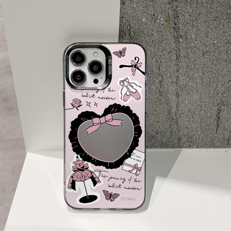 

Love Bow for IPhone16ProMax Star Same Style13Pro for Apple 15 Trend For iPhone 17PROMAX
