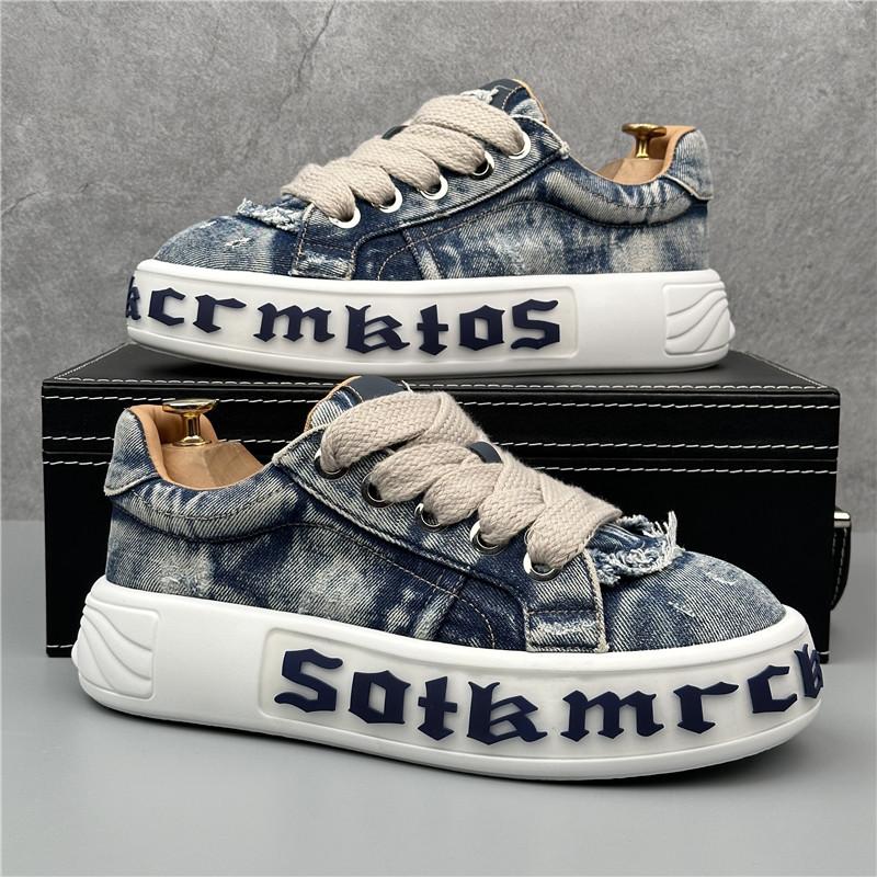 

Модные мужские кроссовки, повседневная обувь из парусины, мужские легкие кроссовки на шнуровке, кроссовки для ходьбы Zapatillas Hombre, мужская обувь 38 синий