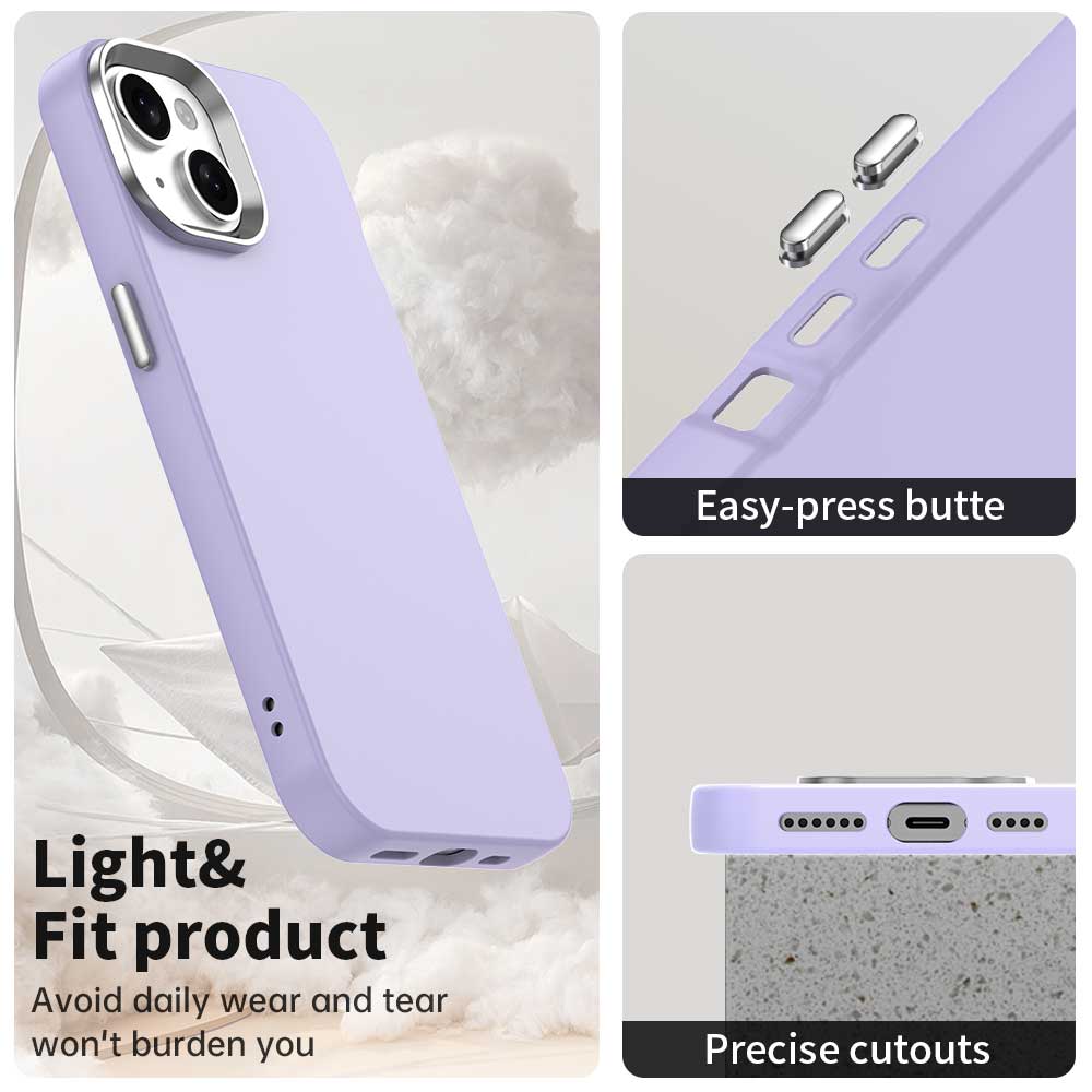 For iPhone 14/13 Case TPU + TPE Anti Drop Protection Phone Cover