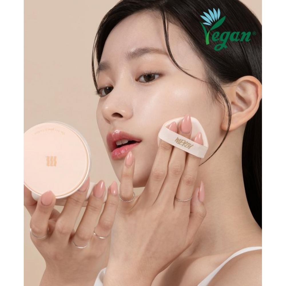 Merzy The Airy Glow Fit Cushion 3 Types AG1. Ivory (No. 17)