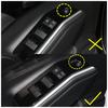 Steel Matte Window Lift Panel Cover Trim For - Toyota Highlander 4pcs
