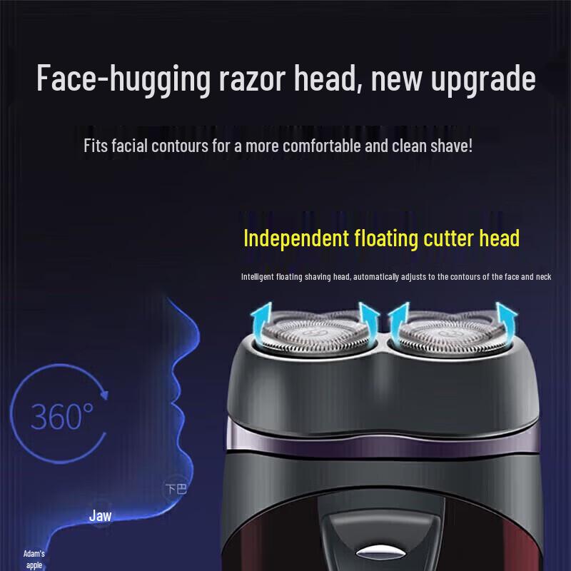 Philips PQ206 Men's Portable Electric Shaver CN plug (adapter included)