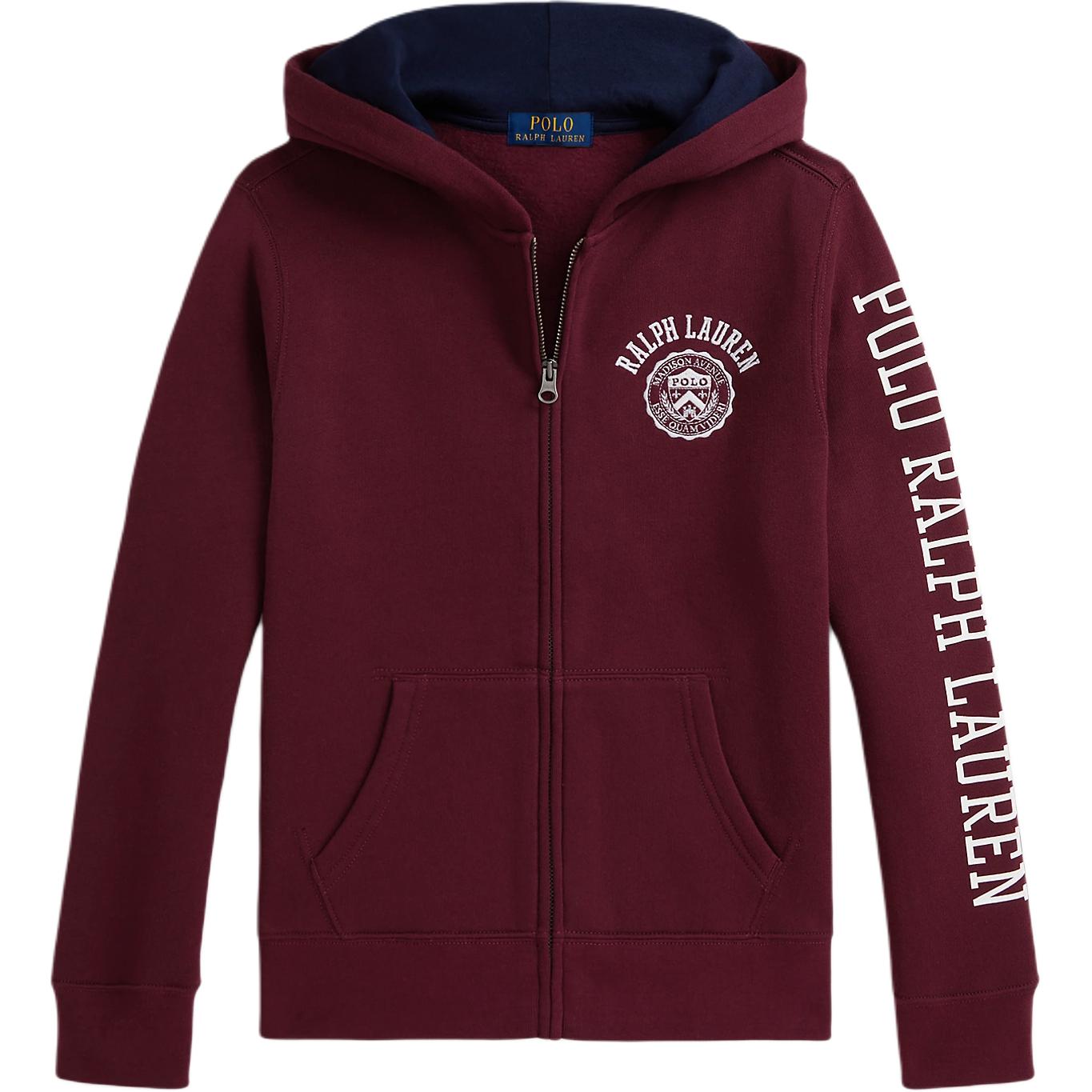 

Polo Ralph Lauren Logo Fleece Full Zip Hoodie Kids hoodies 323979441-001 XL