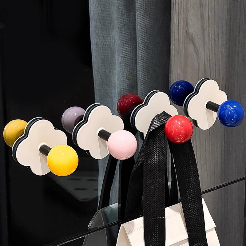 Cute Storage Hook Kawaii Hairpin Storage Rack Multi-Purpose Hat Hanger Household Multi-functional Hooks Bathroom Hook