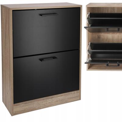 Shoe Cabinet, 2-compartment Shelf, SHOES, Spacious Chest of Drawers for the Hall, SHELF
