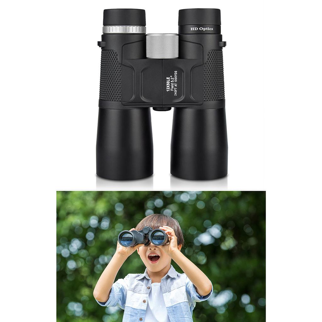 12x50 Binocular, Outdoor Binoculars, Powerful 12x Magnification, 50mm Large Aperture for Long Distance Viewing