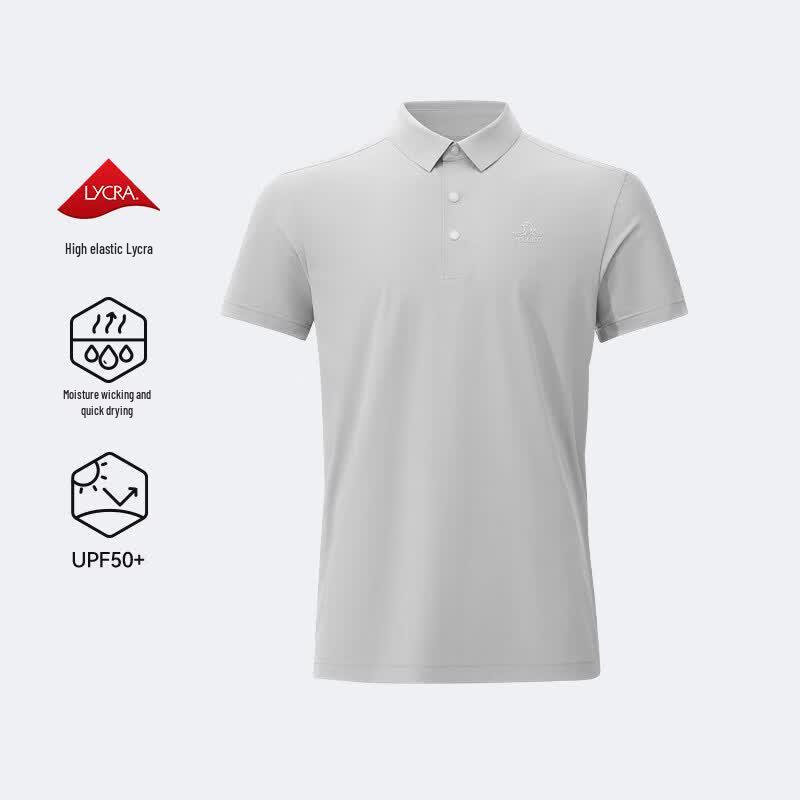 Pelliot Men's Outdoor Quick-Dry Polo Shirt