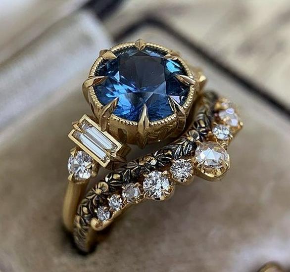 Three Heroes 2024 Trendy European & American Engagement Rings with Cubic Zirconia