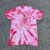 [USED] Extremely rare 90s vintage Dragon Ball Z anime T-shirt with tie-dye print featuring Son Goku