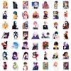 200 Anime Mix and Match Stickers, Suitcase Helmet Car Stickers, Cartoon Graffiti Stickers