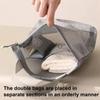 Portable Travel Handbags Mesh Makeup Toiletry Storage Bags Hanging Cosmetic Organizer Pouch Washing Body Shower Tools Organizer