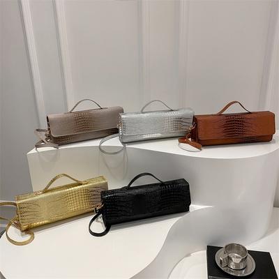 Niche Design Long Handbag Light Luxury High Texture Temperament Simple Shoulder Messenger Bag Solid Color Versatile Women's Bag