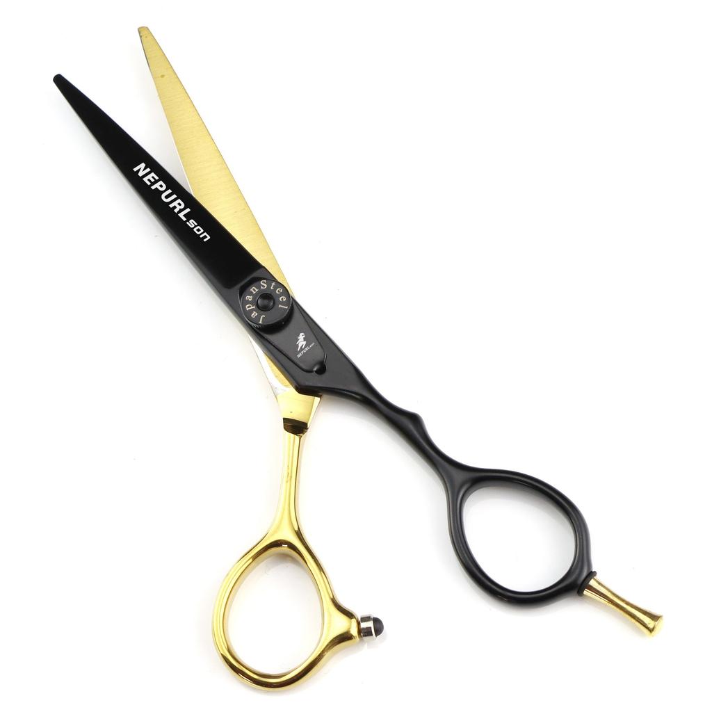 New 6.0 Inch Nepson Color, Hair Scissors, Hair Scissors, Flat Scissors, Bangs Scissors, Tooth Scissors, Thin