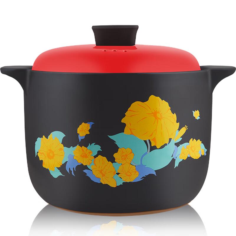 Керамическая кастрюля Chui Da Huang TC35MW 3,5 л, черная