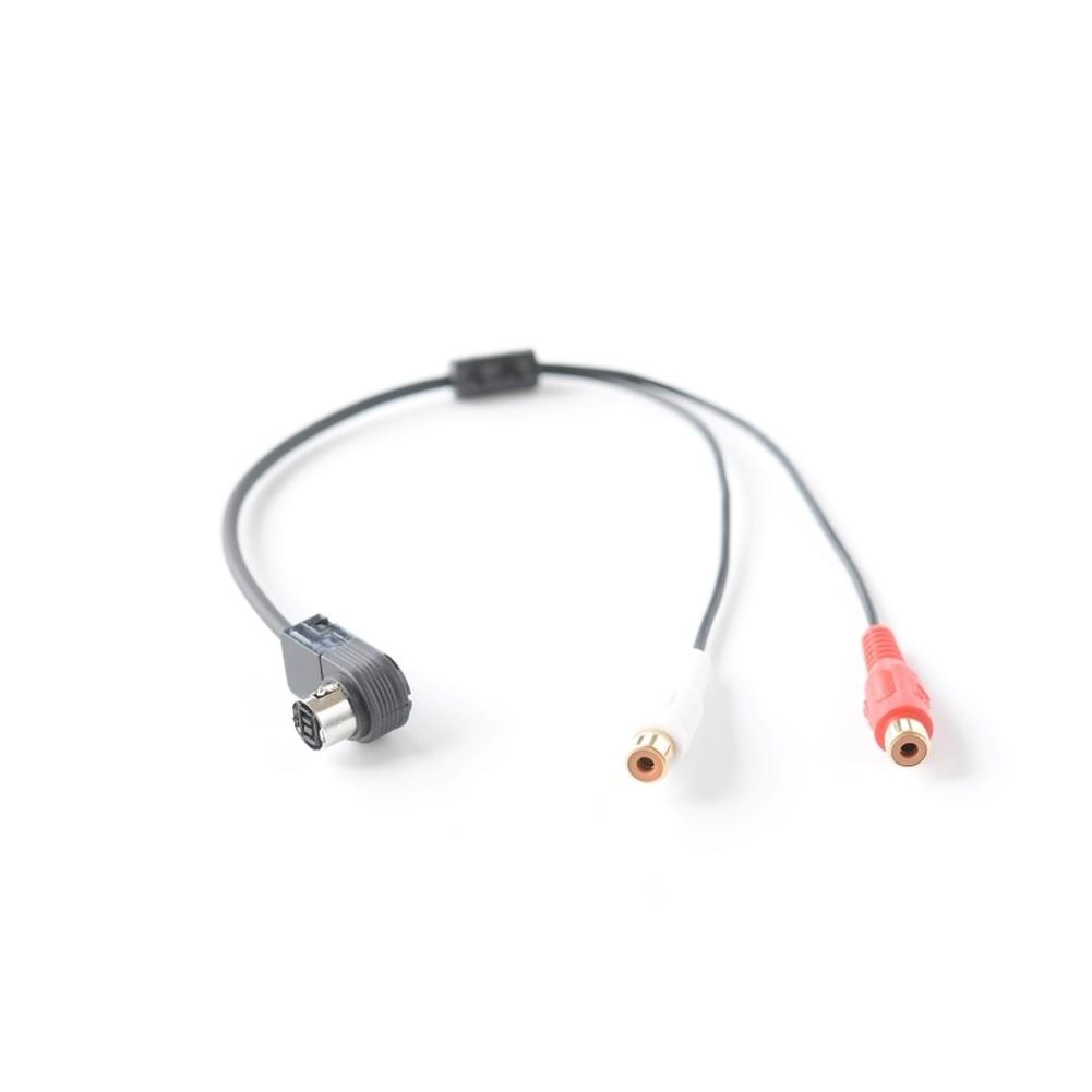 

In-Car AUX To 2 For RCA Audio Adapter For Plug-, Fits PC7-102 KS-U58 PD100 U57 U29, ABS Build, Easy Install For Car Stereo China Mainland
