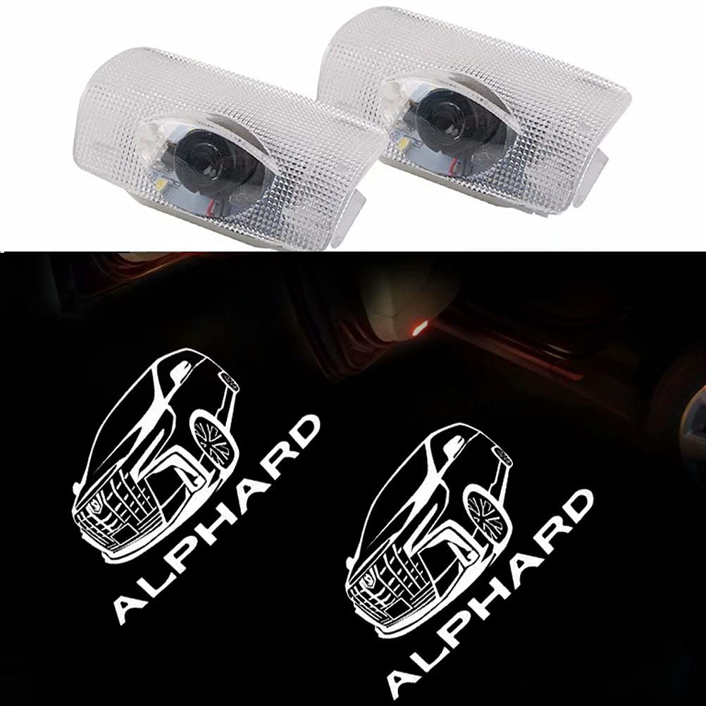 Laser Logo Door Welcome Door Courtesy LED Logo for Toyota 20 Series Alphard 30 Set of 2 Light, Light, Lamp, Projection, Series, Courtesy,