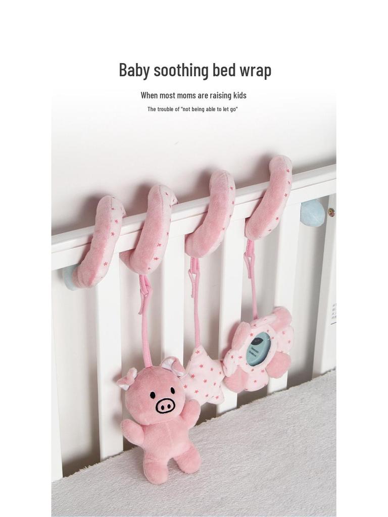 Infant Crib Rattles & Stroller Hanging Toys (0-3 Years) for Baby Development