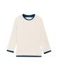 Mileko Mini Dot Trim T Ivory
