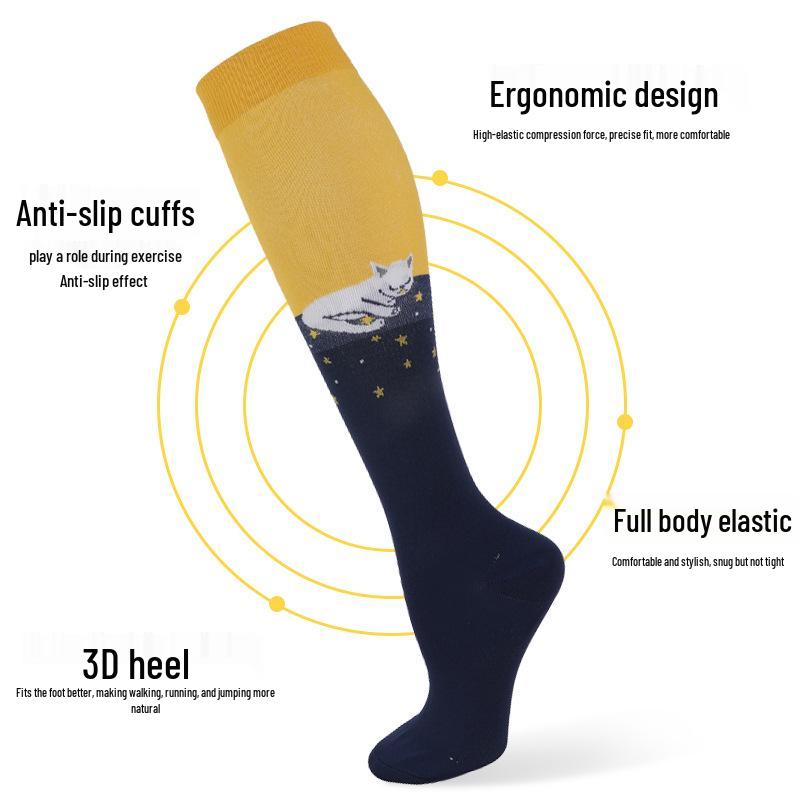 200+ Styles Men's & Women's Odor-Resistant Compression Socks for Cycling & Running