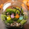 KESYOO 20pcs Halloween Decorations Miniature Glow-in-the-Dark Ducks Halloween Ornaments Witch Resin Duck Mini Figures Terrarium Dollhouse Succulents