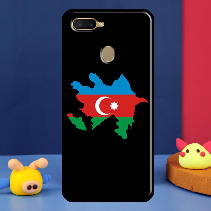 Azerbaijan Flag Case For Oppo A96 A76 A16 A74 A94 A54 S A57 A77 A58 A78 A98 A5 A9 A91 A15 A17 A52 A72 Cover