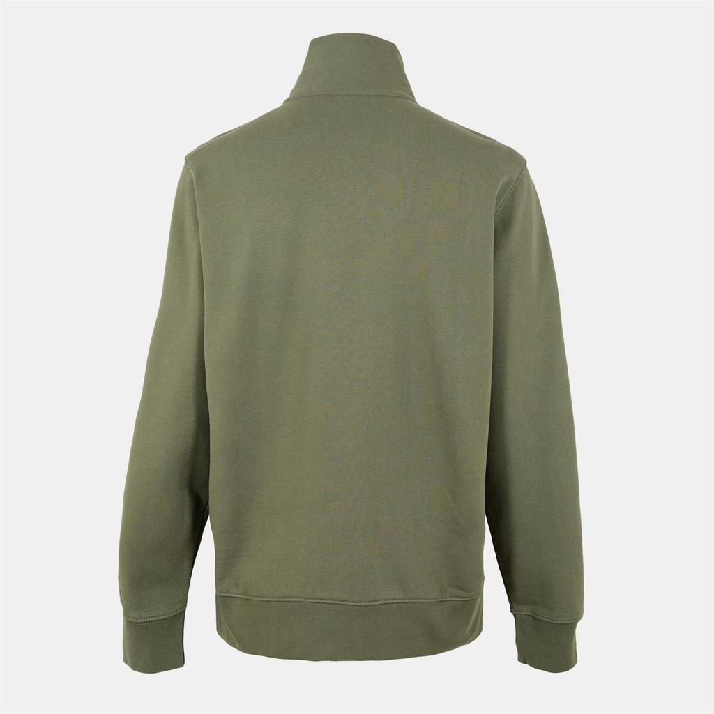 Levis Mens Logo Quarter Zip Sweatshirt
