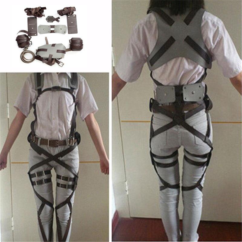 Attack Cosplay On Titan Shingeki No Kyojin Belts Adjustable Straps Recon Harness