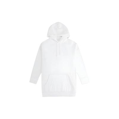 Levis Einfarbiges mit Buchstabenlogo bedrucktes Kapuzen-Pullover Langarm-Sweatshirt Damen-Sweatshirt Weiß 77394-0001