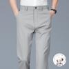 ROMON Men's Spring/Summer Straight-Fit Casual Pants