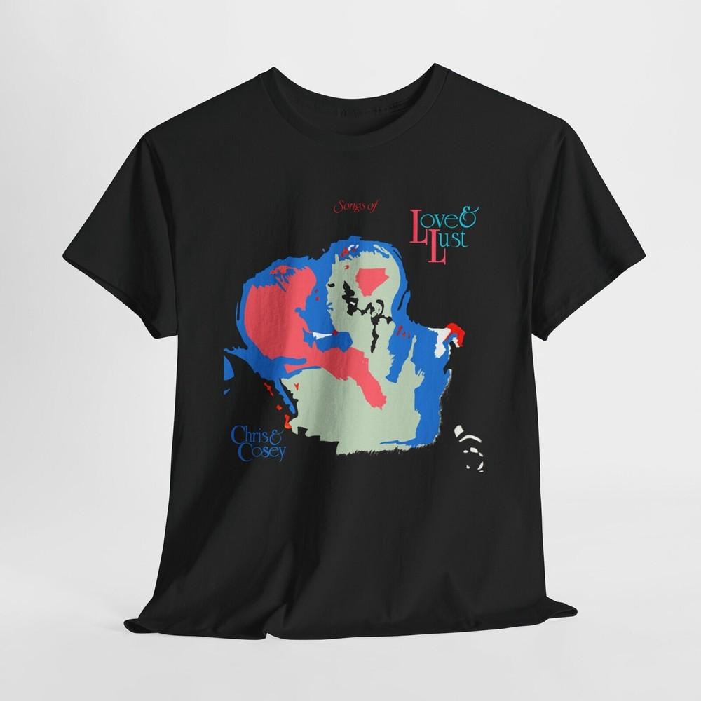 Chris amp; Cosey Songs of Love band poster album cover T shirt all sizes S5XL Unisex T-Shirt M