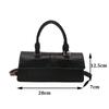 High Quality PU Leather Handbag Purse Women's Bag Solid Color Square Shoulder Crossbody Bags Lady Messenger Tote