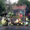 New Japanese My Neighbor Totoro Series Spirited Away Doll Hand Made Doll Pvc Car Interior Desktop Gift Micro Landscape Ornaments