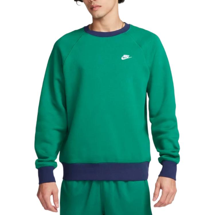 Nike Felpa girocollo calda felpa uomo verde FV5379-365