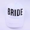 BRIDE SQUAD Bachelor Woman Snapback Caps Hip Hop Branded Baseball Mesh Cap Wedding Party Man Adjustable Golden Letter Pink Color