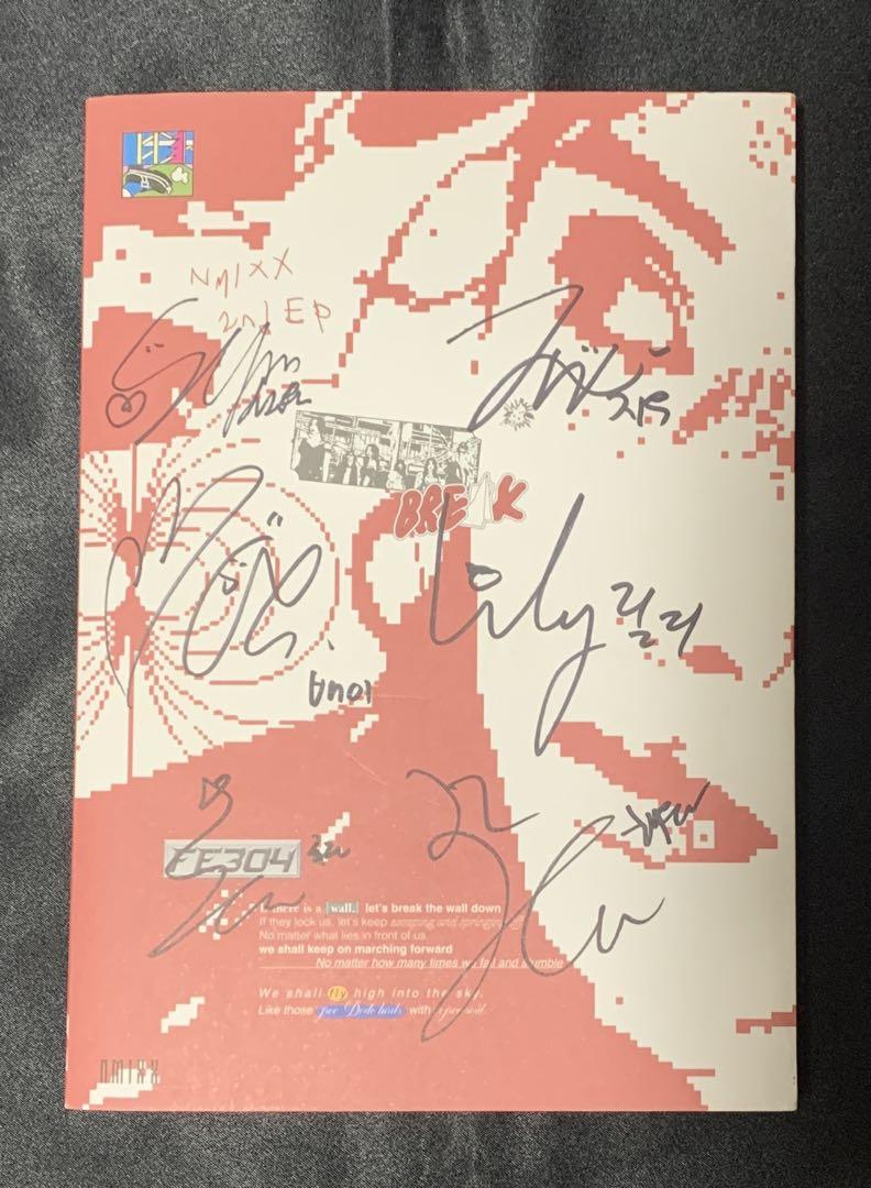 

[USED] Autographed NMIXX 2nd EP Fe3O4: BREAK