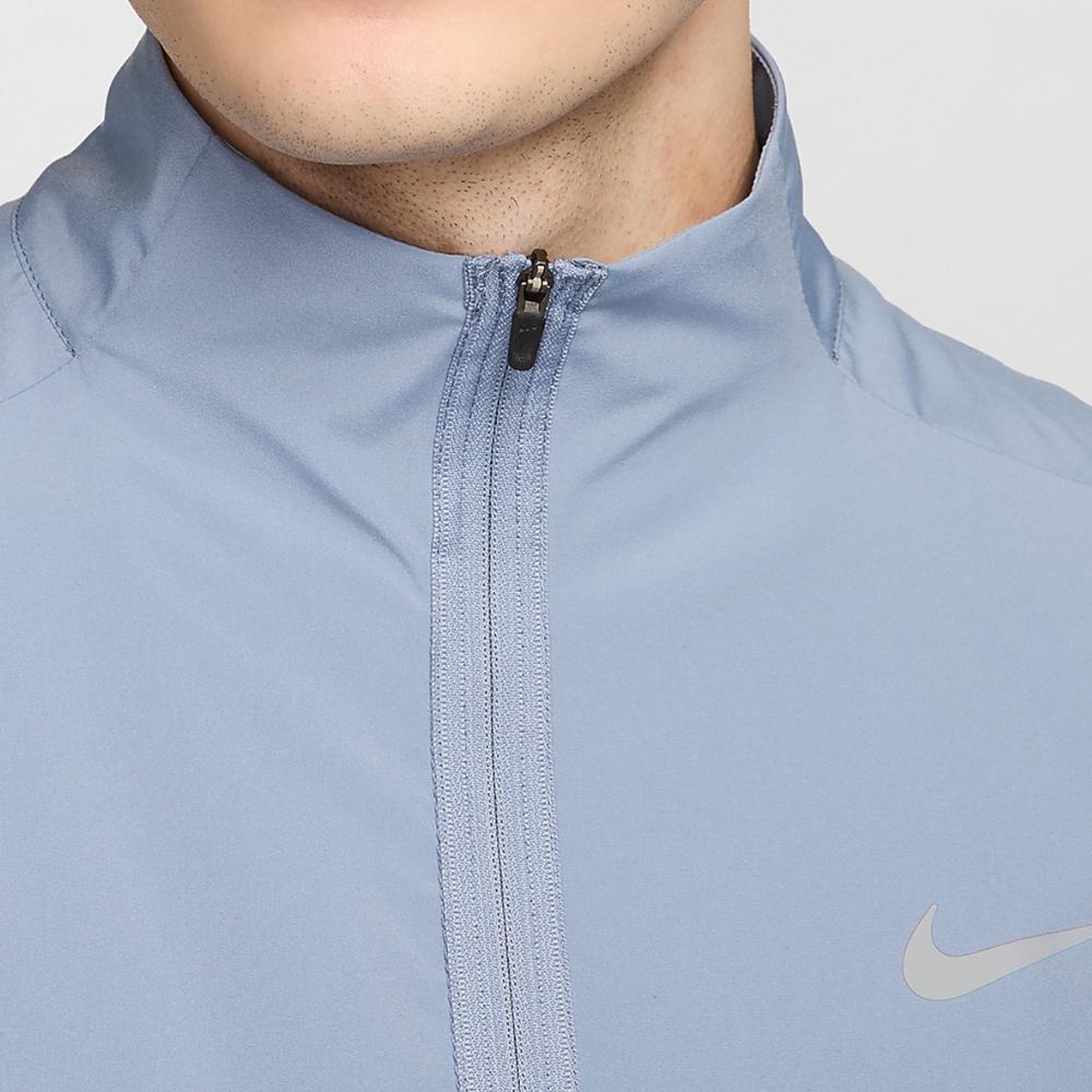 Nike Form Dri-FIT Solid Casual Quick-Dry Versatile Long Sleeve Jacket Men Jackets Slate-Grey Blue FB7500-493