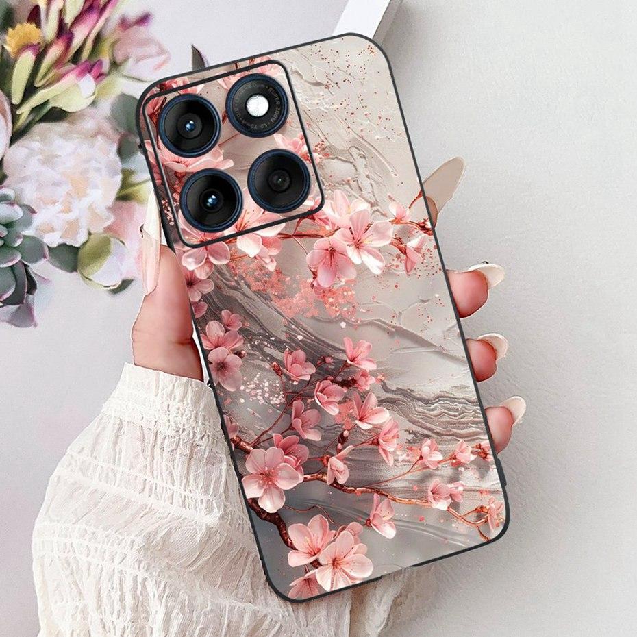 Cute Painting Phone Case For Motorola Edge 60S 60 Fusion Soft Silicone TPU Back Cover For Motorola Edge60 Edge60S Cases Bumpers