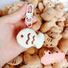 1/2pcs Cartoon Funny Cat Fish Keychains Couple Cute Kawaii Plush Toy Creative Little Kitten Doll Key Rings Bag Hanger Decoration