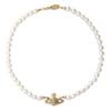 Mini Relief Necklace Women Necklace White Gold 63030006R122R122