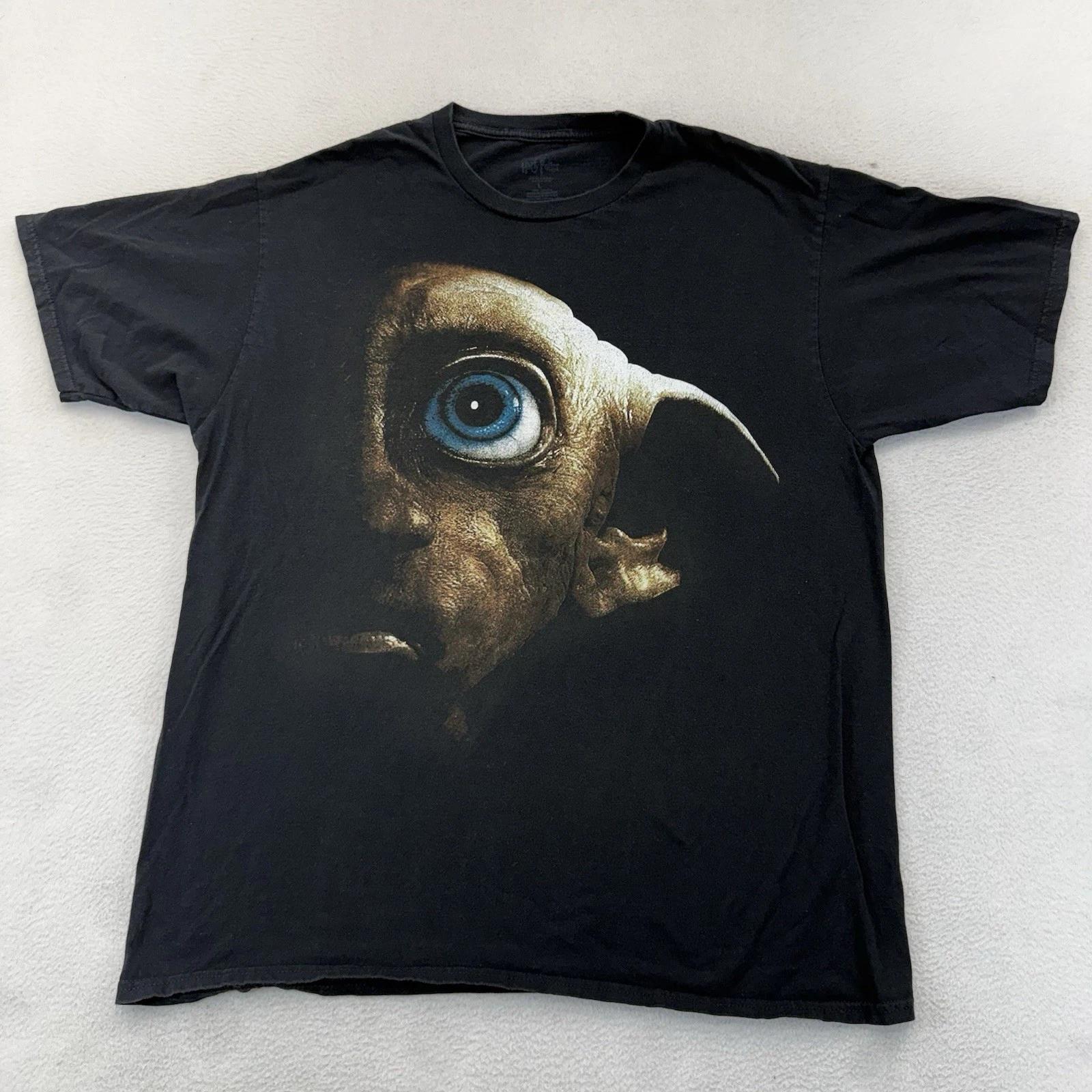 Licensed Wizarding World of Harry Potter T-shirt Size L Dobby Universal Studios S