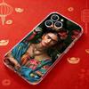Θήκη Τηλεφώνου Art F-Fridas K-Kahlo COOL Για iPhone 17,16,15,14,13,12,11 Pro,Max,Plus,X,XS,XR,SE4,E Mini Διαφανές Μαλακό Κάλυμμα
