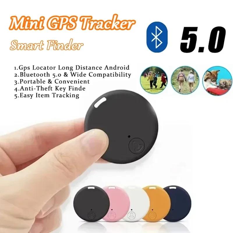 GPS Trackers for Dogs Kids Keys Finder Pet Locator Portable Tracking Devices with Keyring Anti-Lost for Luggage Amagi