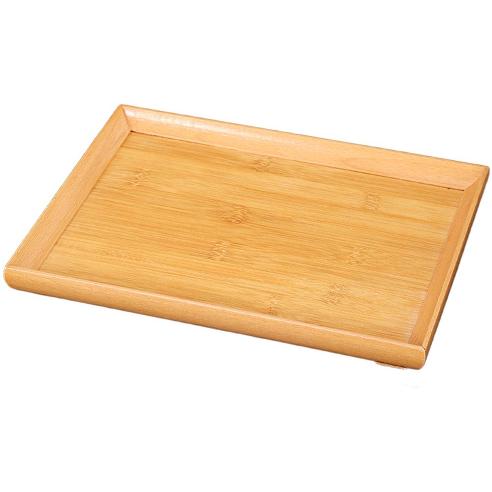 1pc Rectangular Wooden Tray For Food Snacks Tea Multi Purpose Serving Tray Home Cafe Restaurants Storage Tray Tea Tray