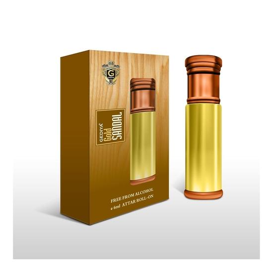 

GEDIYA Gold Sandal Roll On Attar Парфуми для жінок, чоловіків (6 мл)