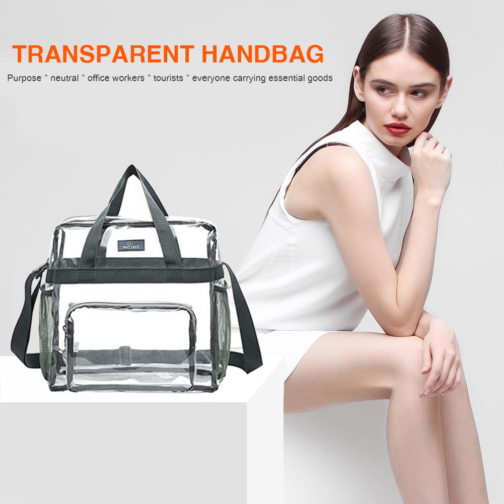 clear shoulder bag